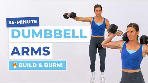 35-Minute Dumbbell Arm Workout | Upper-Body Strength + Power Circuits