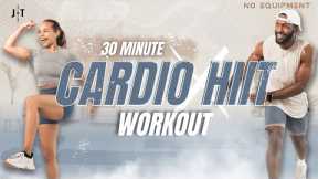 30 Minute Full Body Cardio HIIT Workout (With Modifications/ No Equipment)