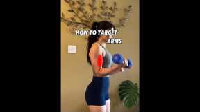 Three exercises you can do at home using dumbbells to build your arms
