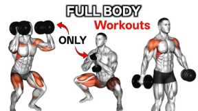 The Ultimate At-Home Dumbbell Workout (FULL BODY)