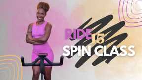 15-Minute Spin Class | Ride15 Indoor Cycling Workout with Intervals & Upper Body Moves