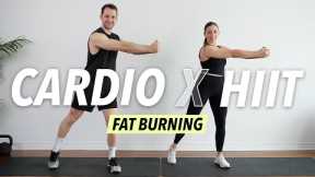 30 Min Bodyweight Cardio HIIT Workout – Full Body Fat Burn & Tone (at Home)