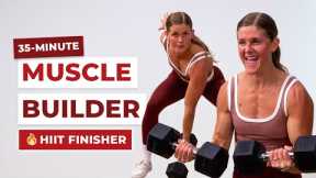 30-Minute Full Body Workout with Dumbbells | Build Muscle + Burn Fat