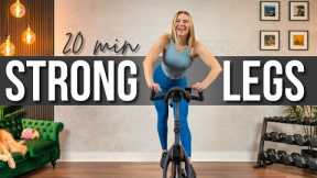 20 min STRONG LEGS Indoor Cycling Workout