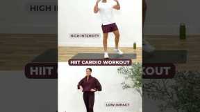 HIIT Cardio | High Intensity or Low Impact...Your Choice