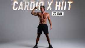 30 Min Fat Burning HIIT Workout - Full body Cardio, No Equipment, No Repeat