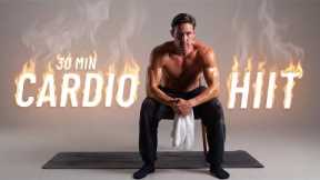 30 Min Full Body HIIT Workout For Fat Burn & Cardio (No Equipment)