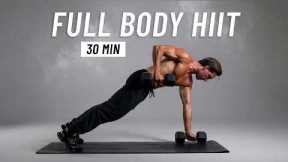 30 Min Full Body Dumbbell HIIT Workout - Strength Training & Fat Burn at Home