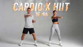 15 MIN CARDIO HIIT WORKOUT - ALL STANDING - Full Body, No Equipment, No Repeat