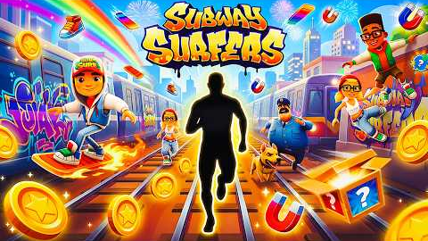 SUBWAY SURFERS RUN 🛹 | Escape the Inspector | Immersive Interactive Warm Up | Viral Game