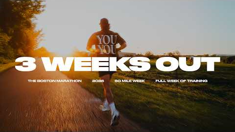 A Full Week of Training for the Boston Marathon (2:30 Goal Time)