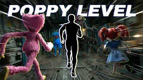 Immersive Interactive Warm Up | POPPY PLAYTIME RUN! 🧸🏭 Fun Workout | Full Body