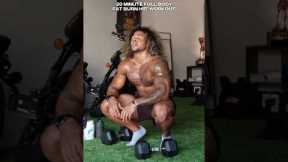 FULL-BODY HIIT WORKOUT. 🔥💯⛓️‍💥 #HIIT #WORKOUT #GOALS