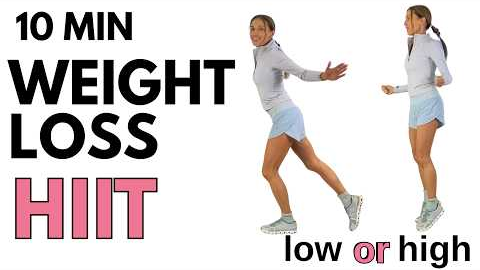 🔥 10 MIN HIIT | Weight Loss Exercises at Home | Workout at Home (No Equipment, Standing Only)