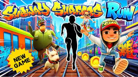 4K Immersive Interactive Warm-up | 🚇POV Subway Surfers Run 🛹 |Viral Challenge | Fun Workout |