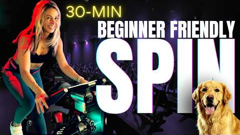😏 30-Min Spinning Class at Home | HIIT Cycling Workout for Beginners | Free Spin Class