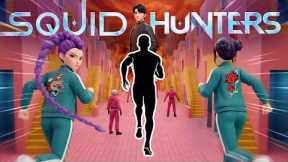 Immersive Interactive Warm Up | HUNTRIX x SQUID GAME RUN!🦑🎤 ~200 kcal Burn | Fun Workout | Full Body