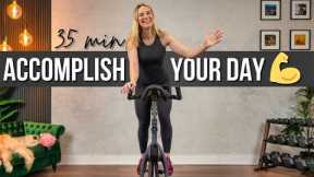 35 min ACCOMPLISHED HIIT Indoor Cycling Workout