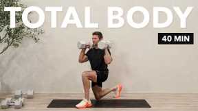 This FULL BODY Dumbbell Workout Builds Muscle & Burns Fat