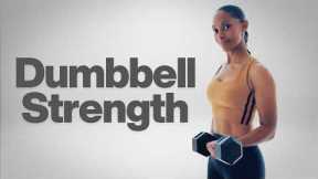 20 minute Full Body Strength & Tone Dumbbell Workout you can use Daily!