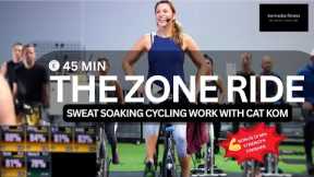 🔥 The Zone Ride: Epic 45-Min Spin Class for Heart Rate Mastery | BONUS 15 Min STRENGTH FINISHER 💪