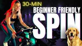 😏 30-Min Spinning Class at Home | HIIT Cycling Workout for Beginners | Free Spin Class