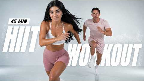 45 MIN CARDIO HIIT WORKOUT - ALL STANDING - Full Body, No Equipment