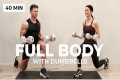 40 Min Full Body DUMBBELL HIIT