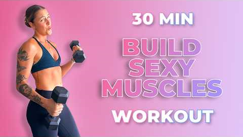 30 Minute Dumbbell Workout | Full Body At Home Routine