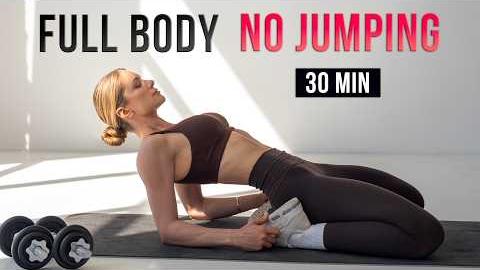 30 Min Dumbbell Full Body Workout | EVERY EXERCISE IS DIFFERENT