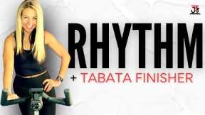 30-Min Indoor Cycling Workout | Rhythm Ride Spinning Class | Peloton Alternative!