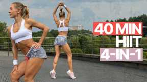 BEST 40 MIN FULL BODY INTENSE FAT BURN HIIT Workout, At Home [ FAST FAT LOSS ]