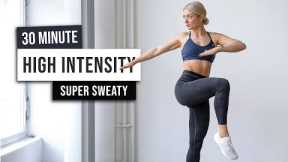 30 MIN KILLER HIIT Workout - Full Body Cardio, Burn Calories, HAVE FUN ! No Equipment, No Repeat
