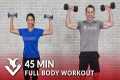 Full Body Workout with Dumbbells - 45 