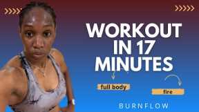 Full Body Fire | Cardio + Dumbbells | Burn Fat & Build Power At Home Workout