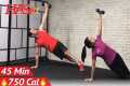 45 Minute HIIT Home Workout with