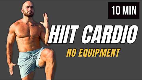 10 MIN HIIT CARDIO WORKOUT | No Equipment, No Repeats