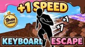 Immersive Interactive Warm-up | Keyboard Escape | Roblox-Inspired Running Cardio Workout