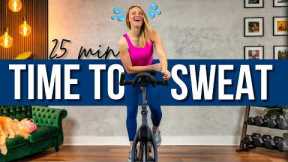 25 min  SWEATY Rhythm Ride Indoor Cycling Workout