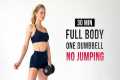 30 Min FULL BODY Workout | 1 Dumbbell 